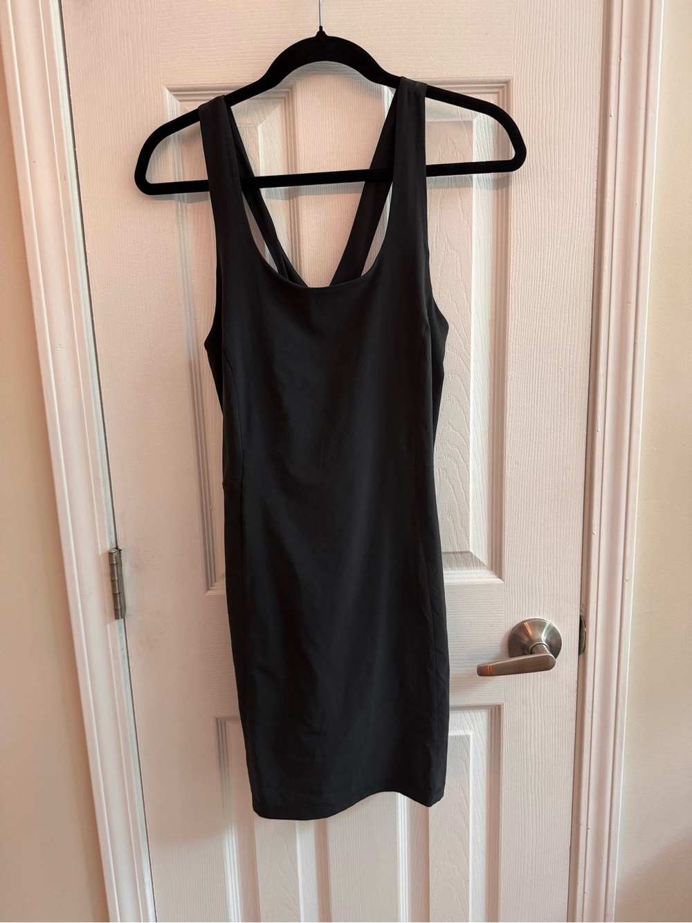REI COOP Athletic Tennis Dress Black w/ Built in Shorts Size Small